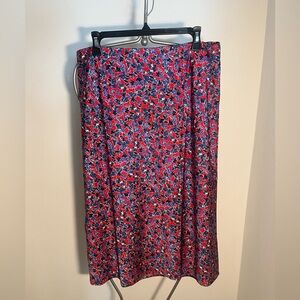 J Crew Floral Skirt